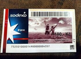 Prodám Sodexo FlexiPass v hodnotě 50.000 Kč