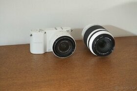 Prodám fotoaparát Samsung nx 1000 20-50 a 50-200 Ios