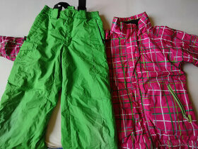 Lyžařský set - bunda a kalhoty velikost 152 - 1
