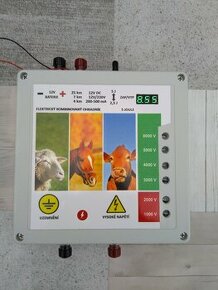 Elektrický ohradník KOMBI, SOLÁR 12V/230V 5J