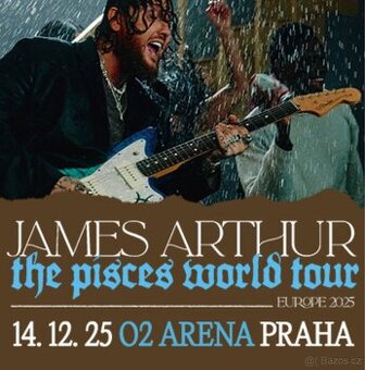 JAMES ARTHUR, VIP KLUBOVÉ PATRO 14.12.2025 O2 ARENA