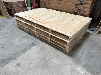 palety s plnou deskou 206x128x12 cm