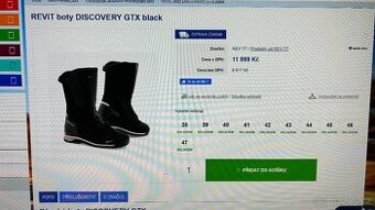 REVIT boty DISCOVERY GTX black