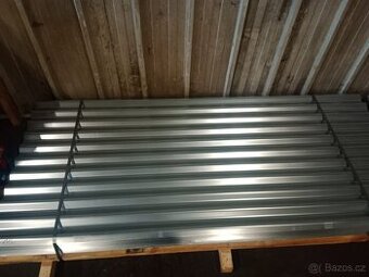 Pozinkovaný vlnitý plech 0,63x1080x2500 mm - 1