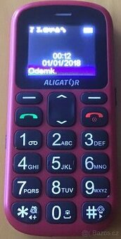 Aligátor A670 obyčejný mobil