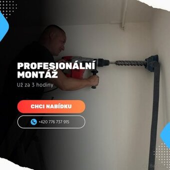 Dodání a montáž klimatizace za pár dnu od objednání