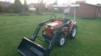 Malotraktor Kubota B 1-15 s čelním nakladačem s plovoucí pol