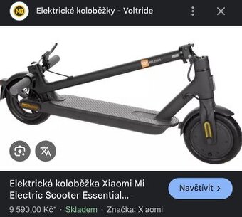 Elektro koloběžka