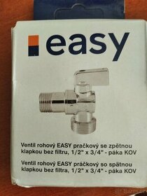 Ventil rohový pračkový - 1