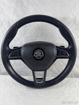PRODÁM VOLANT ŠKODA RS S PADLAMA MULTIFUNKČNÍ