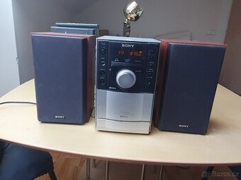 SONY CMT - EH10 mikro systém Rádio RDS/CD MP3/TAPE