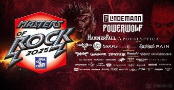 2x vstupenky na masters of rock Vizovice 10-13.7.2025