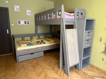 Patrová postel masiv