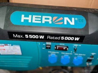Elektrocentrála benzínová 13HP/5,5kW, pro svařování, podvoze