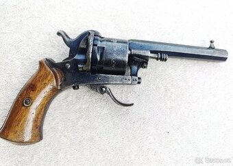 Historický revolver pinfire the Guardian ( 1878) TOP STAV
