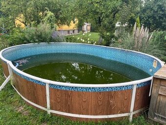 Bazén s příslušenstvím za odvoz 3x5m