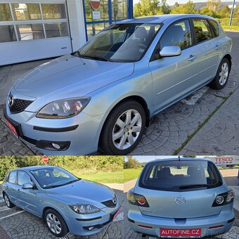 MAZDA 3 1,6 16v KLIMA, ALU KOLA, PARKSYSTEM, EL.OKNA TOP