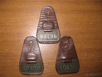 VB, SNB, odznaky, visačky, placka