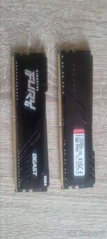 Kingston Fury 2x8gb DDR-4