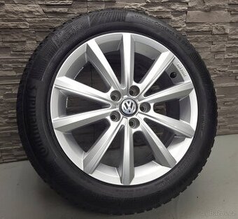 16" Originál VW Merano 5x100 zimní pneu 6-7mm