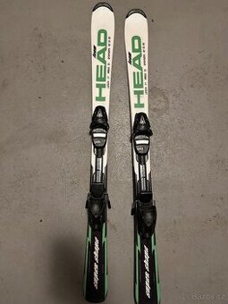 Dětské lyže 117cm + boty