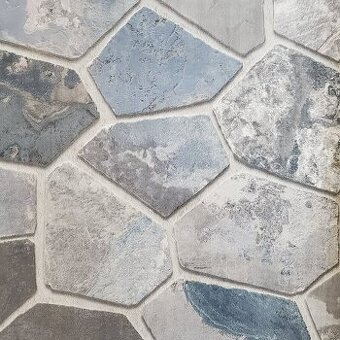 Tapeta vzor Kamenný mozaikový motiv