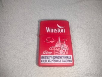Zippo zapalovač original winston Brno Nový, limitka