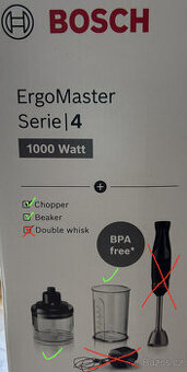 příslušenství k tyčovému mixeru Bosch ErgoMaster 4