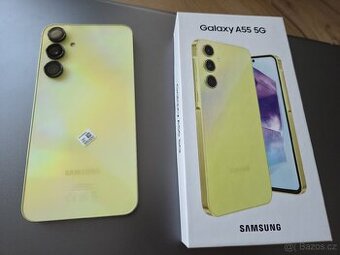 Samsung Galaxy A55 5G 8/128 Lemon TOP+ZÁRUKA