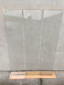 Sklo - tabule skla 3x, 145x32x0,8 cm