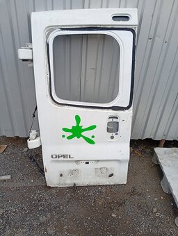 OPEL VIVARO, RENAULT TRAFIK RV 2010 ZADNÍ DVEŘE LEVÉ