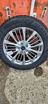 Ford Kuga – Originální disky R18 + zimní pneumatiky Semperit