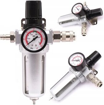 Reduktor tlaku,odlučovač vody,odolejovač pneumatických zaříz