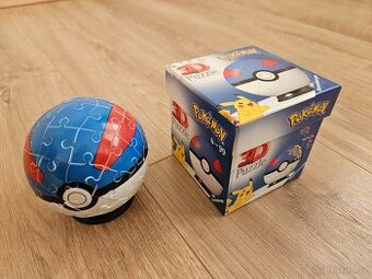 3D puzzle Pokémon - modrý