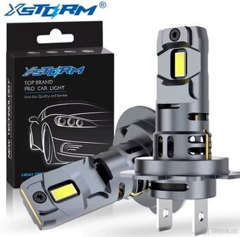 H7 Led 12v 60w 20 000lm 2ks.  Vylepšený chladicí ventilátor,