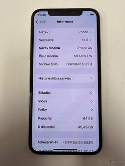 Iphone xs 64 gb