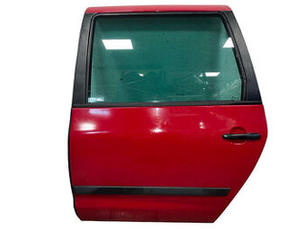 Levé zadní dveře červená metalíza LK3A VW Sharan 7M 07