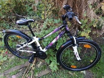 24" dětské kolo Stuf Pearl s odpružením