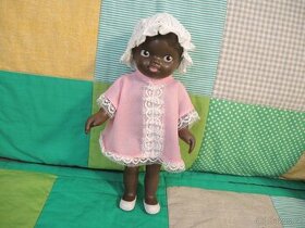 Retro panenka gumotex  černoška