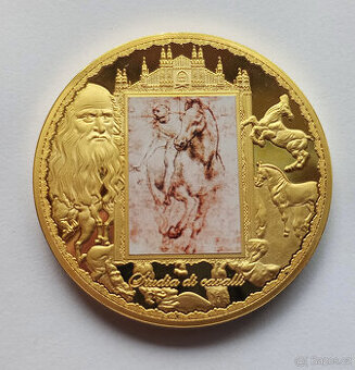 Pamětní medaile Leonardo da Vinci – Studia di cavalli