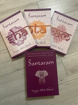 Kniha Shantaram - 3 díly