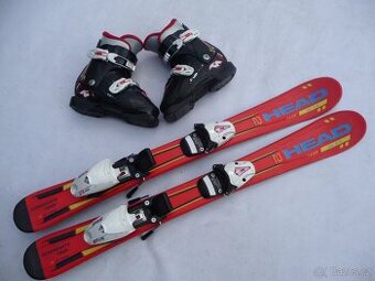 46. Detske lyže HEAD - 87cm + boty NORDICA 29eu - SET