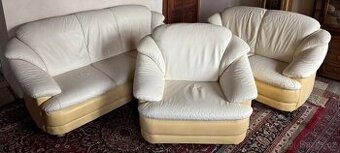 Kožená sedací souprava 3+2+1,5840