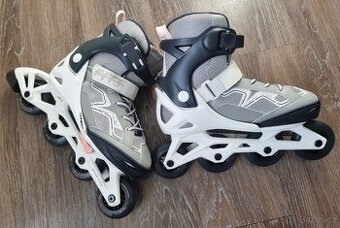 Kolečkové (inline) brusle Oxelo Fit 3