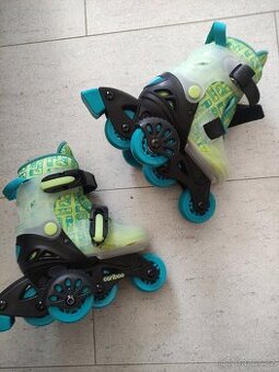 Nové kolečkové brusle