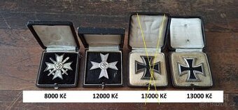 Záslužný kříž, železný kříž v etui.