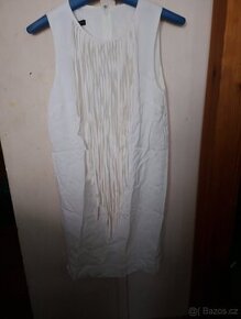 Dámské (dívčí) šaty bílé bez rukávů Mango vel. XS