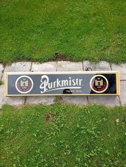 Světelná cedule na pivo purkmistr