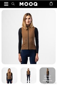 Dámská cyklistická vesta MOOQ TMC Brownie, XS. PC 3 490 Kč