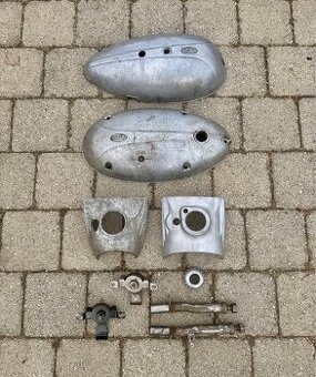 Jawa 250 350 panelka, kyvacka - díly